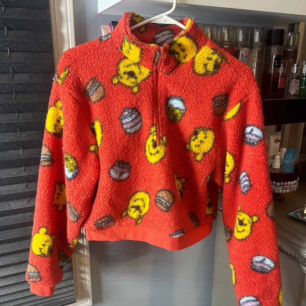 Disney Winnie the Pooh Cropped Sweater